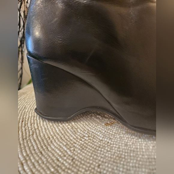 Norma J.BAKER Calfskin Ankle Boots size 6.5.Made in Italy 🇮🇹 - Picture 6 of 9